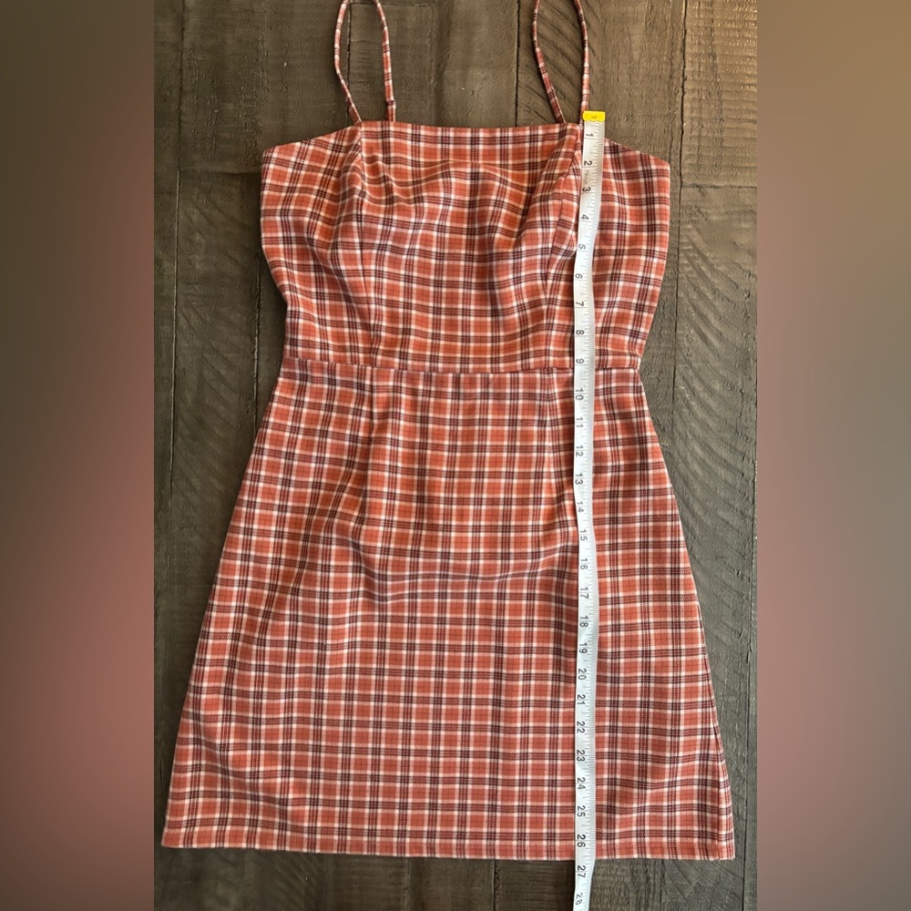 Aeropostale Mini Dress Plaid Size S - Picture 4 of 7